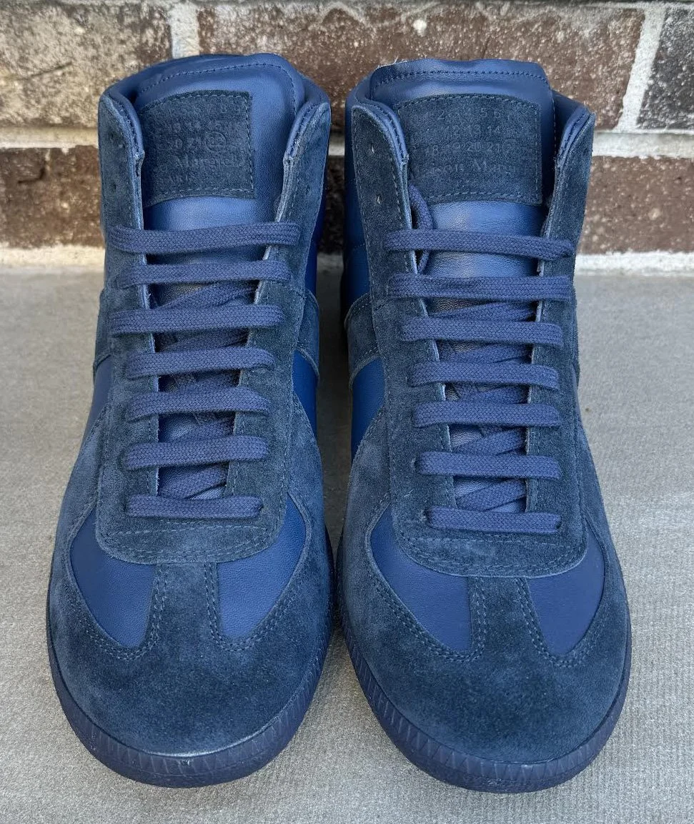 【Maison Margiela】 Jeans レプリカ スニーカー ネイビー Maison Margiela マルタンマルジェラ スニーカー レプリカ